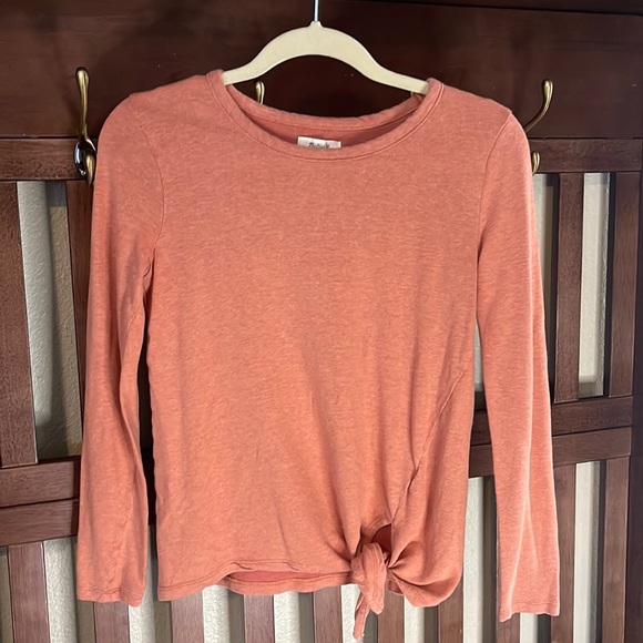 Madewell Tops - Madewell Basic Bottom Tie Top